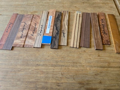 Exotic wood lot blank - ,