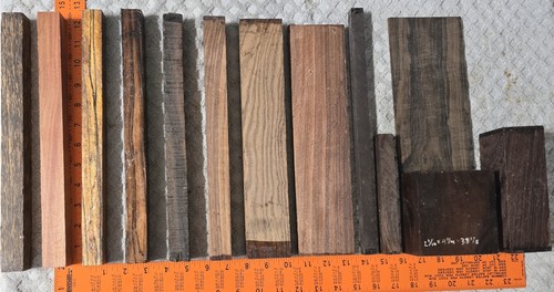 Rare exotic wood - exotic, assorted
