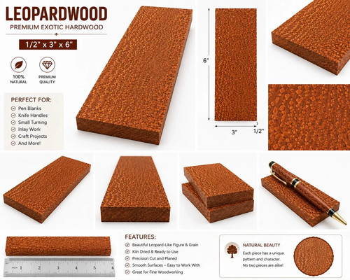 Leopardwood exotic wood - exotic,