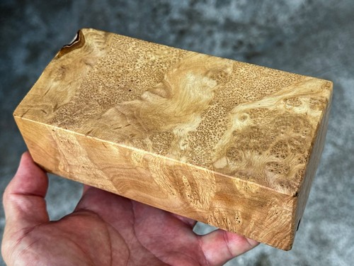 Rare asian satin burl - rare!!,
